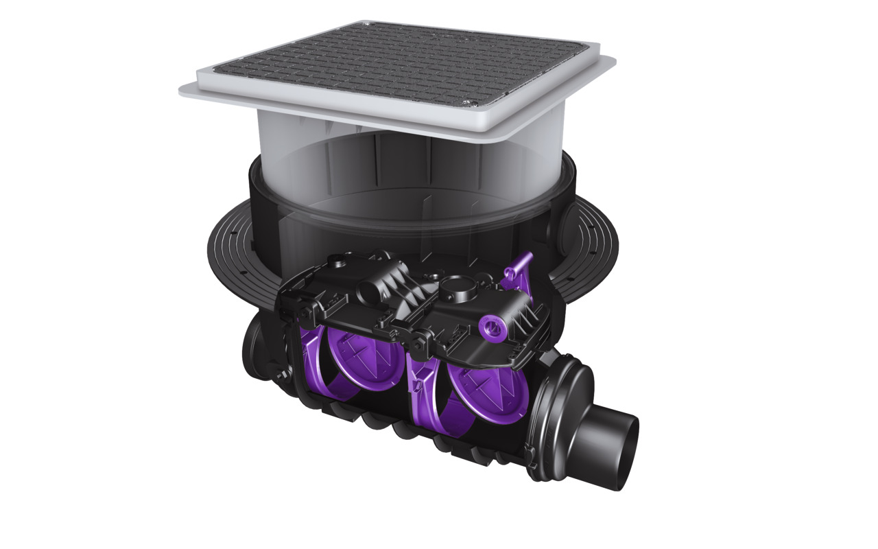 Version for installation in a concrete floor