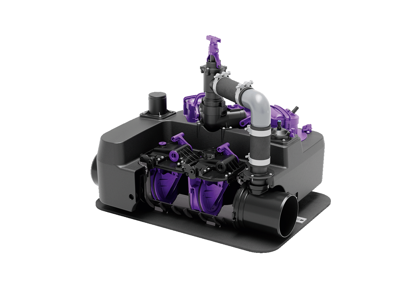 Ecolift L Duo Direkt for wastewater without sewage 