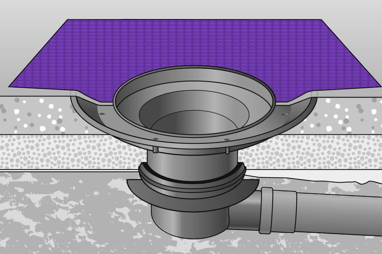 Bonding a waterproofing membrane