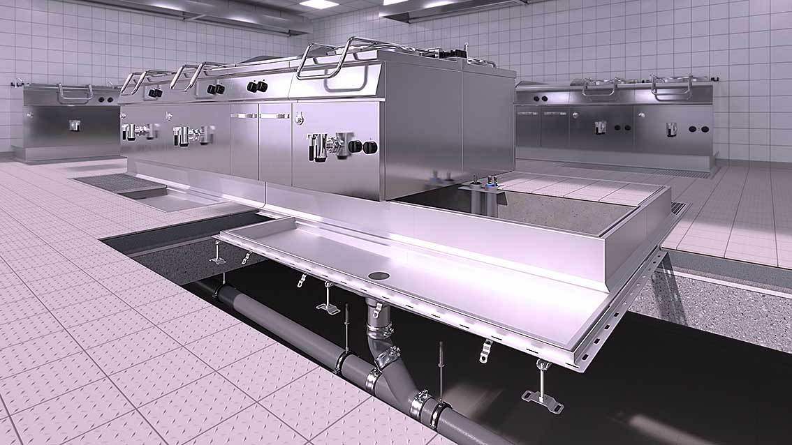 Base plinth channels Base plinth channels