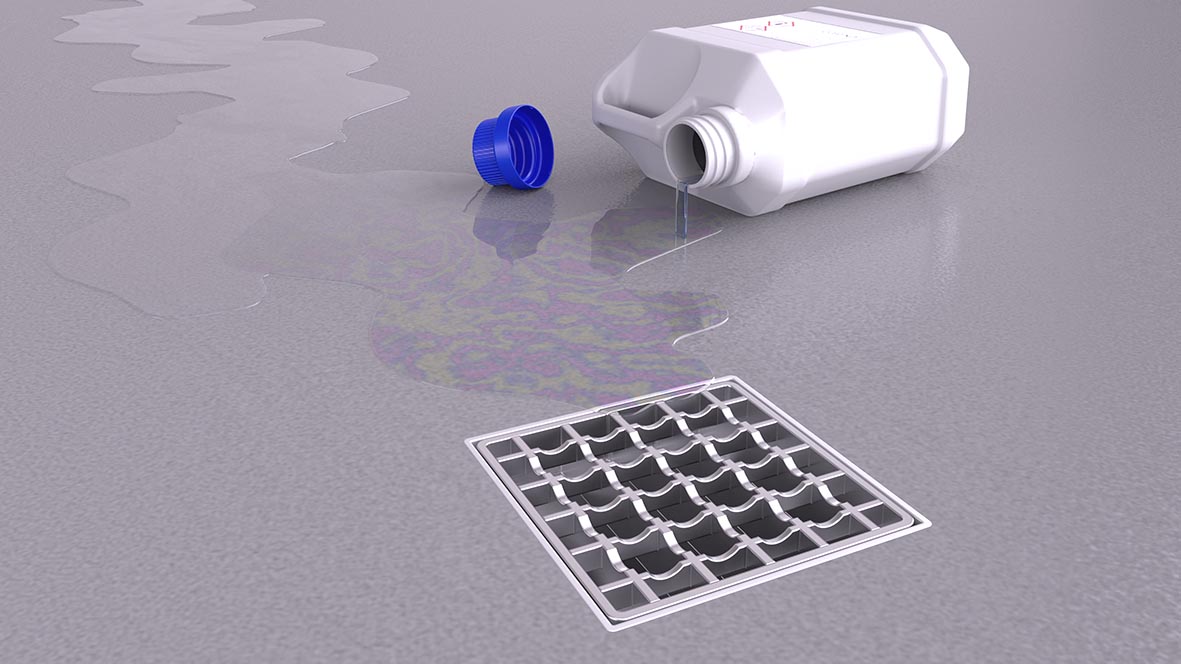 Highly resistant alloy for stainless steel drains