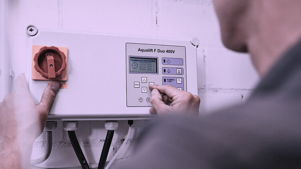 Operation of a control unit