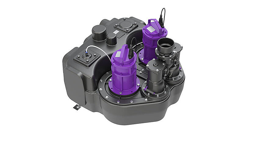 Lifting station Aqualift L Pro Duo