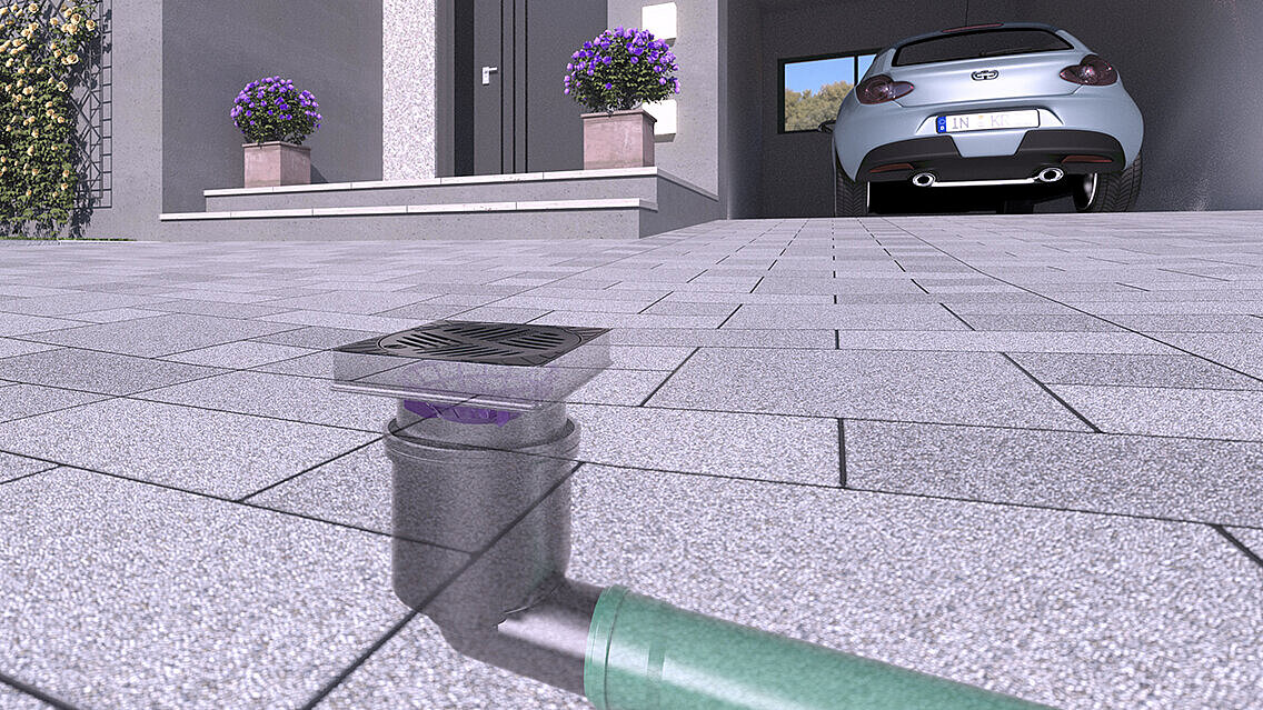 Yard drain installation diagram Yard drain installation diagram