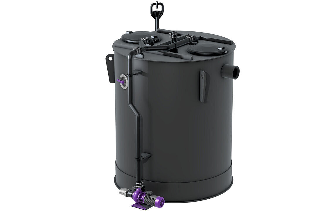 EasyClean free round Mix grease separator