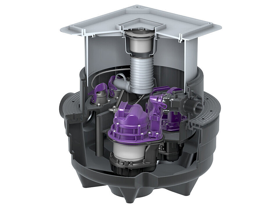 Hebeanlage Aqualift F Compact Hebeanlage Aqualift F Compact