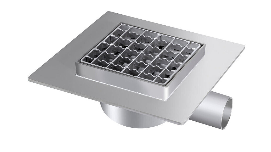 Ferrofix renovation drain DN 50 with a glued flange